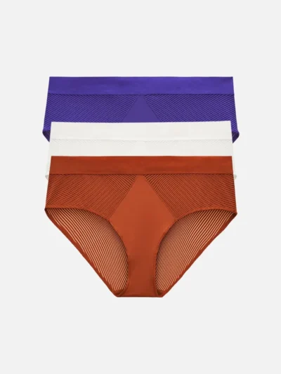 Shadow Stripe Mid-Rise Brief